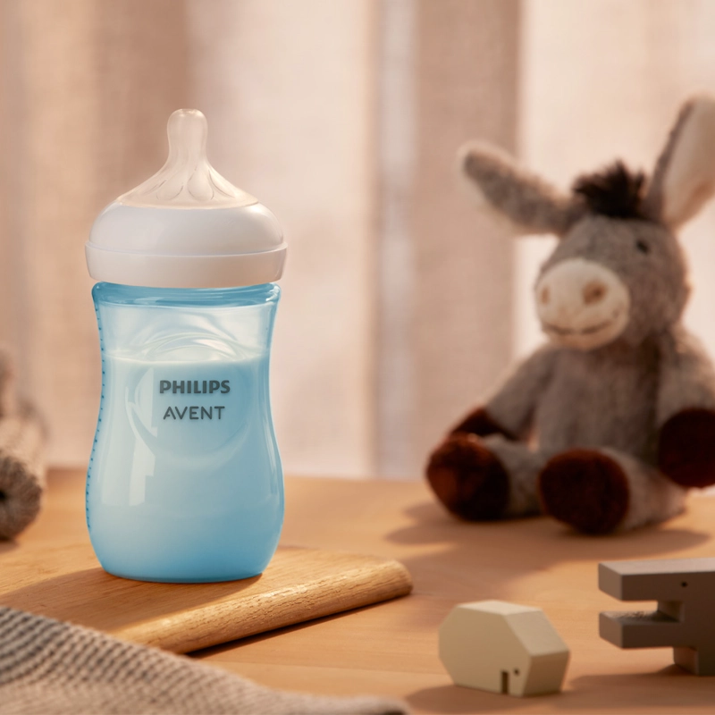 MAMADERA NATURAL 3.0. 260ML PP BLUE PHILIPS AVENT - 4
