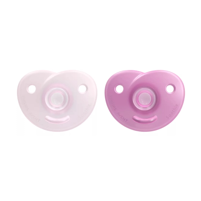 CHUPETE SOOTHIE 0-6M 2 UNIDADES FRAMBUESA/ROSA - 1