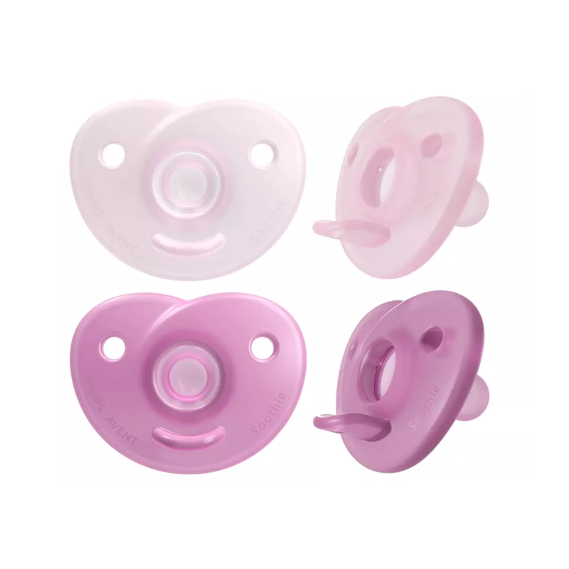 CHUPETE SOOTHIE 0-6M 2 UNIDADES FRAMBUESA/ROSA - 2