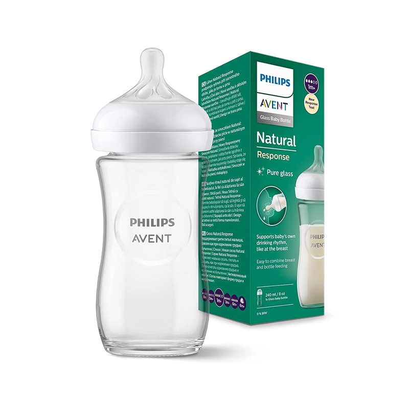 MAMADERA VIDRIO NATURAL 3.0 240 ML - 5