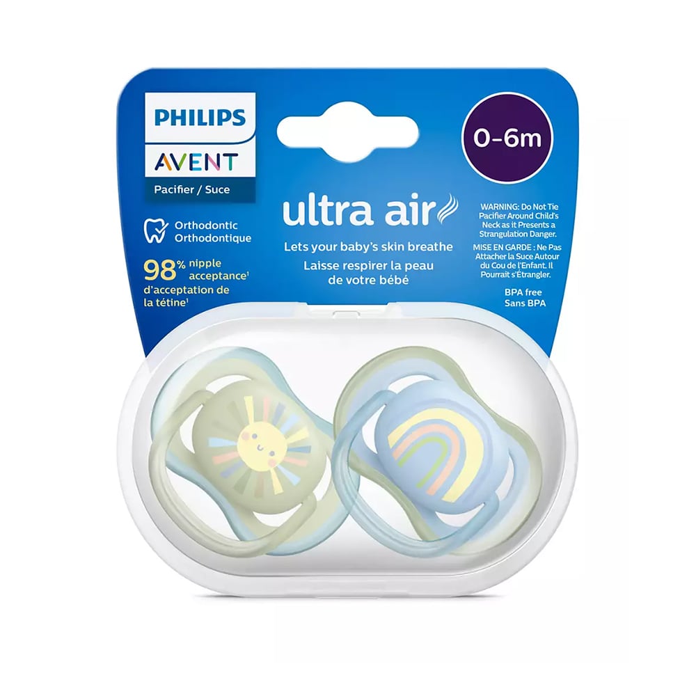 CHUPETE ULTRA AIR 0-6 NIÑO PHILIPS AVENT - 4