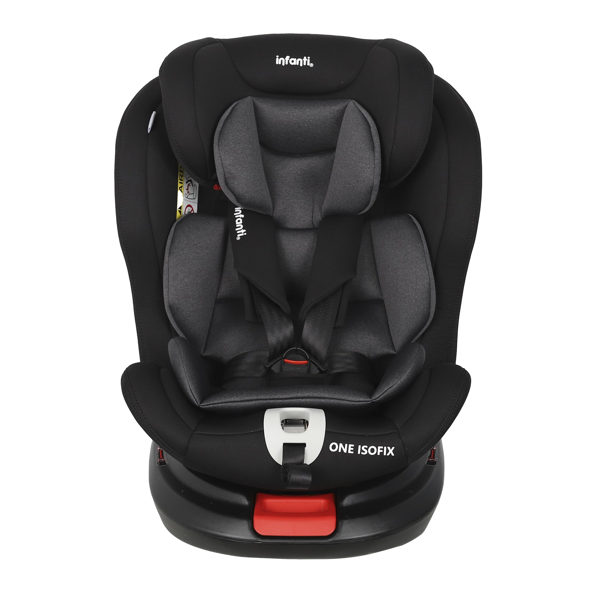 SILLA DE AUTO CONVERTIBLE ONE ISOFIX DARK GREY INFANTI - 2