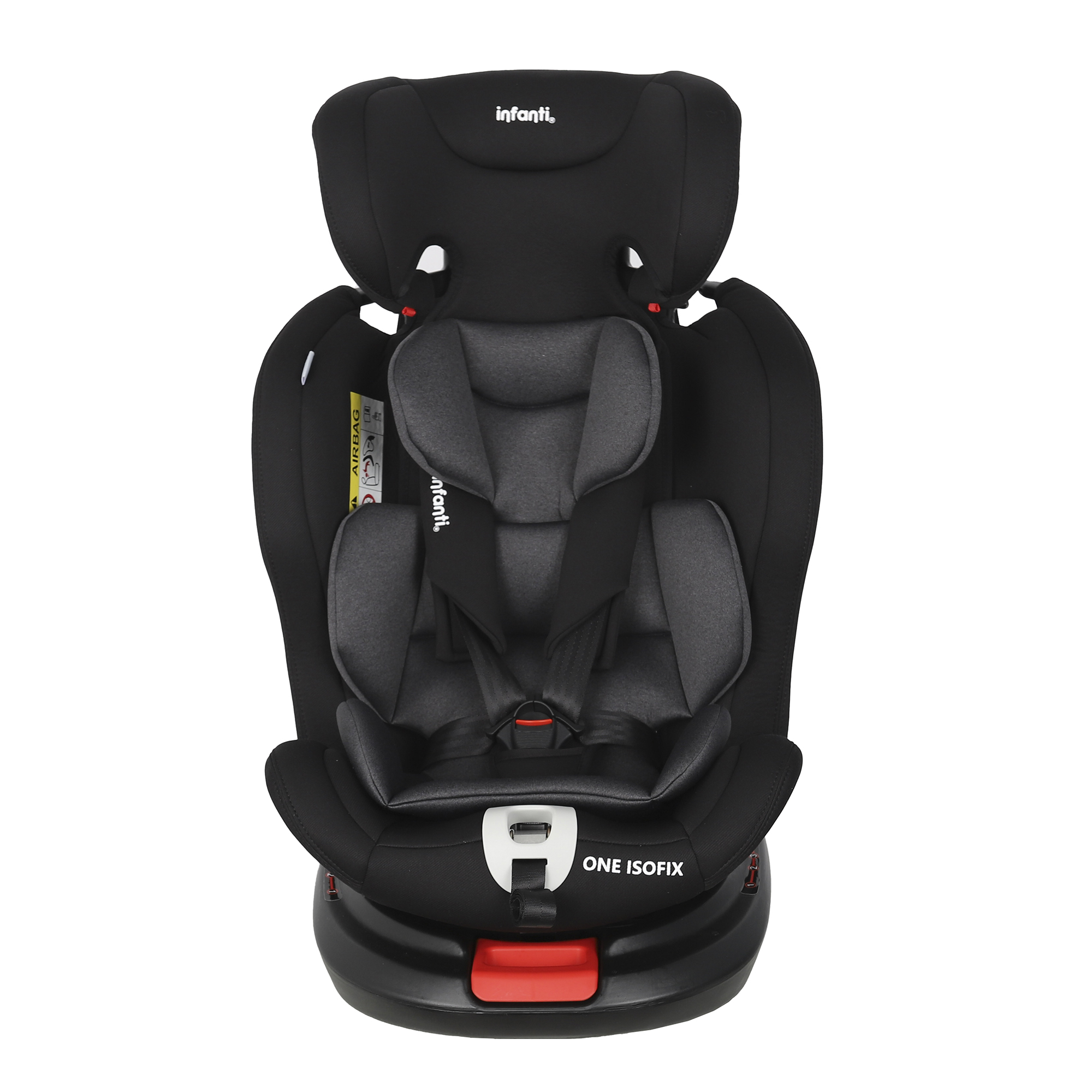 SILLA DE AUTO CONVERTIBLE ONE ISOFIX DARK GREY INFANTI - 3