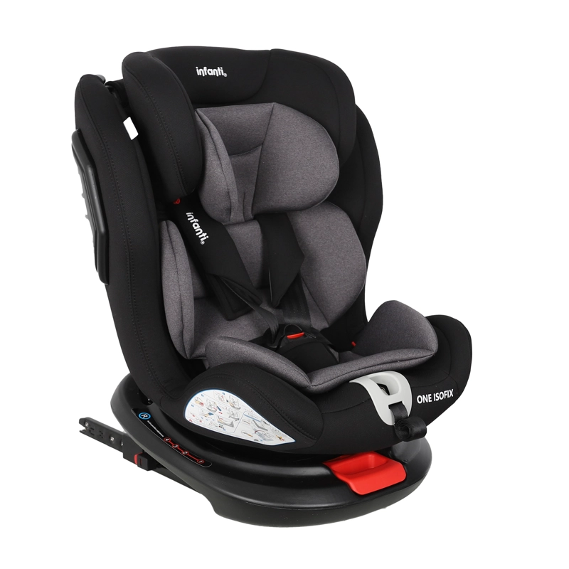 SILLA DE AUTO CONVERTIBLE ONE ISOFIX LIGTH GREY INFANTI - 1