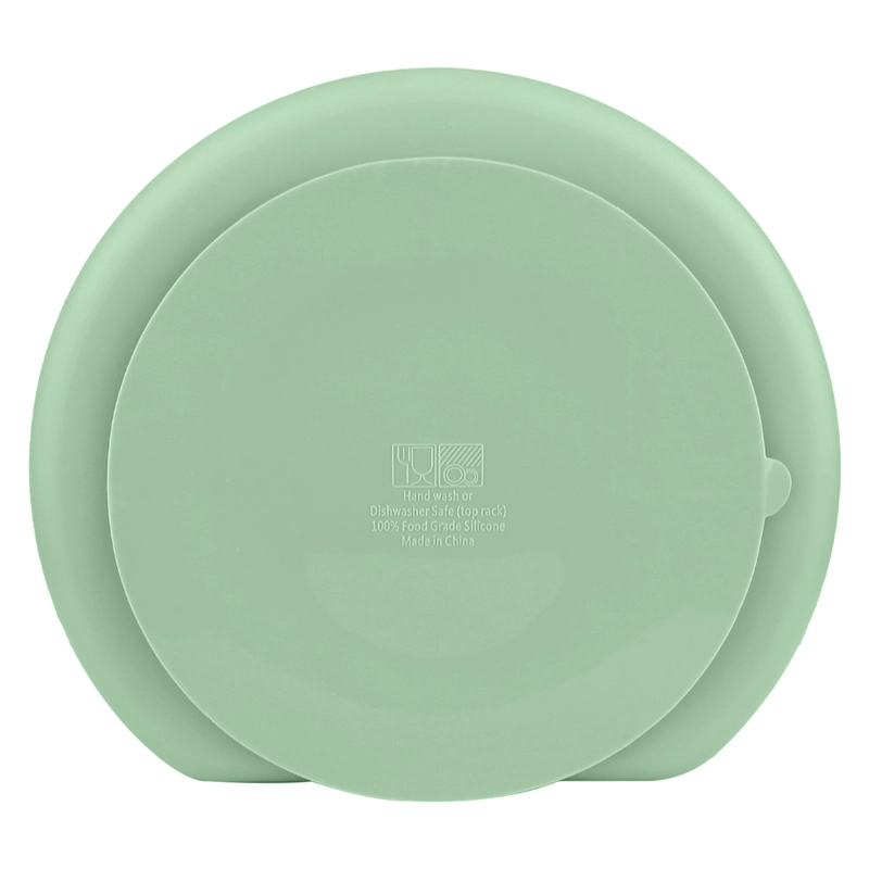 PLATO CON DIVISIONES VERDE INFANTI - 2