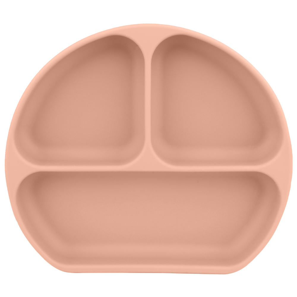 PLATO CON DIVISIONES TERRACOTA INFANTI - 1