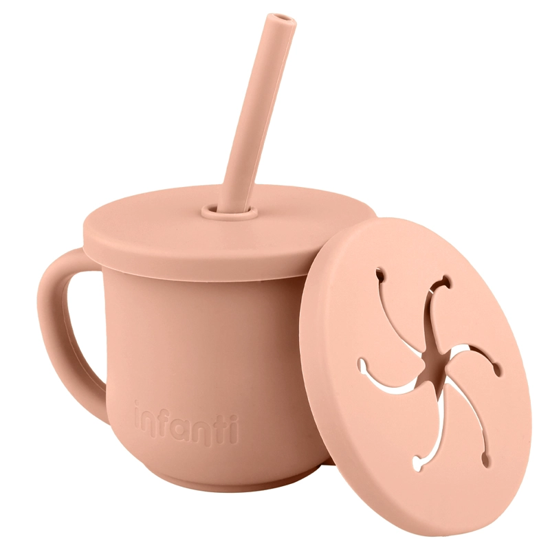 VASO 2 EN 1 CON ASAS TERRACOTA INFANTI - 2