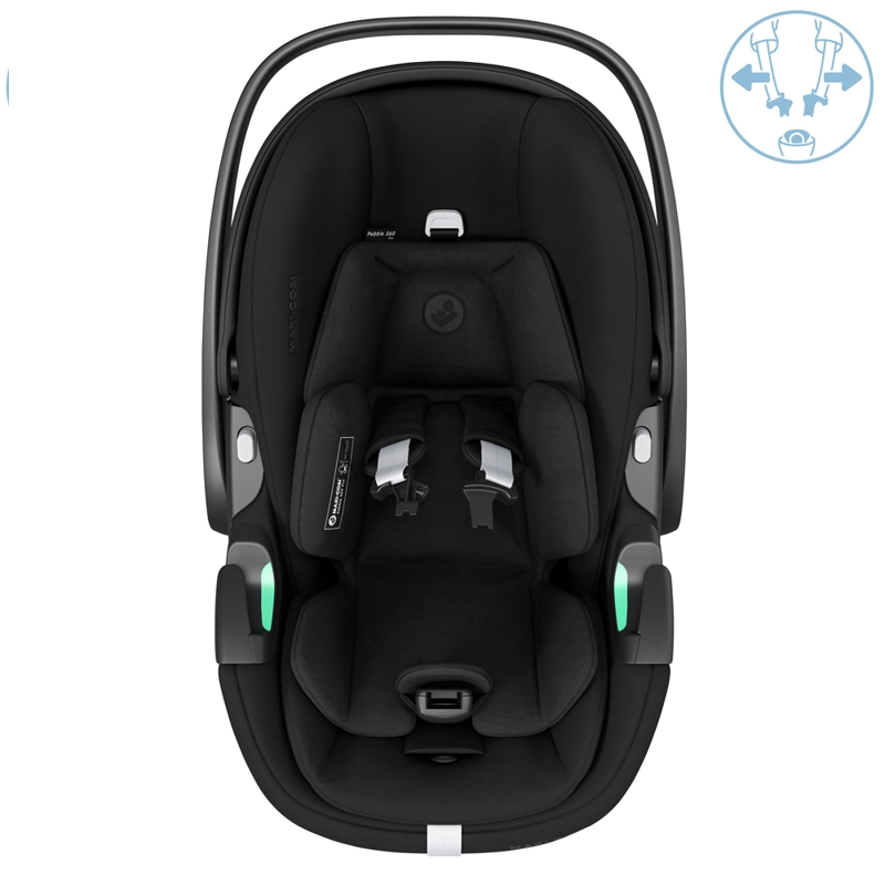 SILLA AUTO NIDO PEBBLE 360° PRO+ FAMILYFIX 360 PRO ESSENTIAL - 6