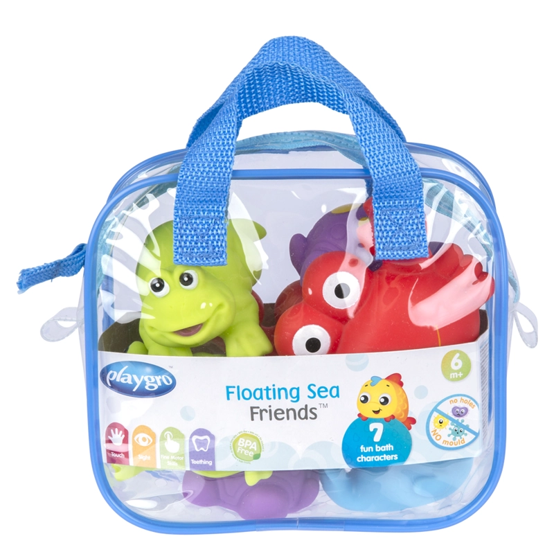 JUGUETE PARA EL BAÑO ANIMALITOS DEL MAR REFRESH PLAYGRO - 4