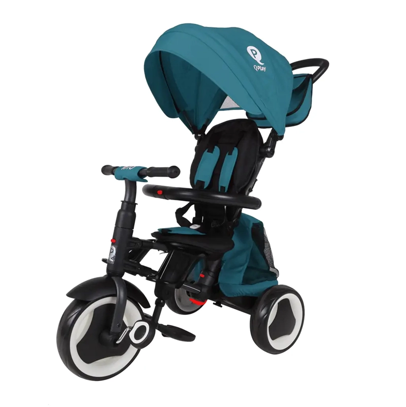 TRICICLO RITO EVA PLUSS TURQUESA QPLAY - 1