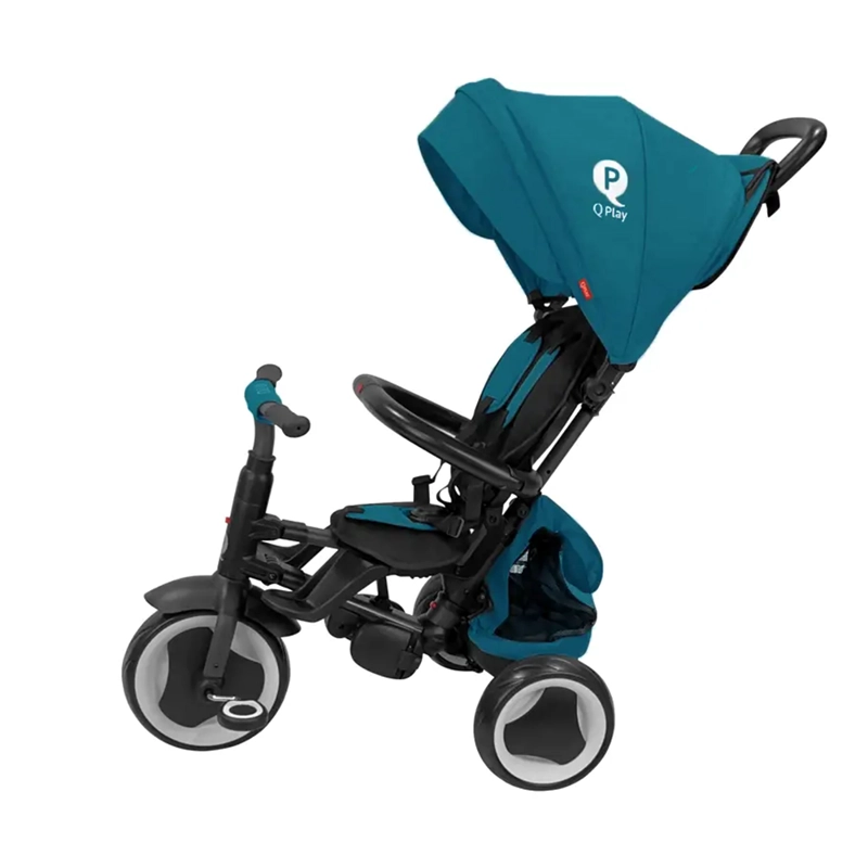 TRICICLO RITO EVA PLUSS TURQUESA QPLAY - 2