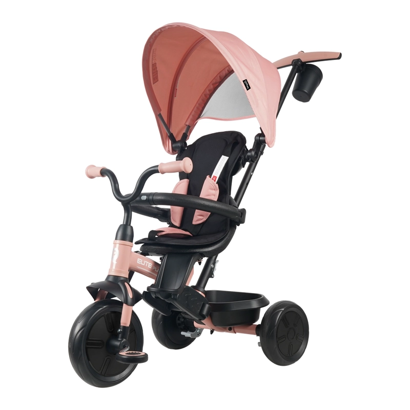 TRICICLO ELITE PLATINUM ROSADO QPLAY - 1