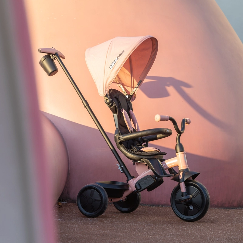 TRICICLO ELITE PLATINUM ROSADO QPLAY - 3