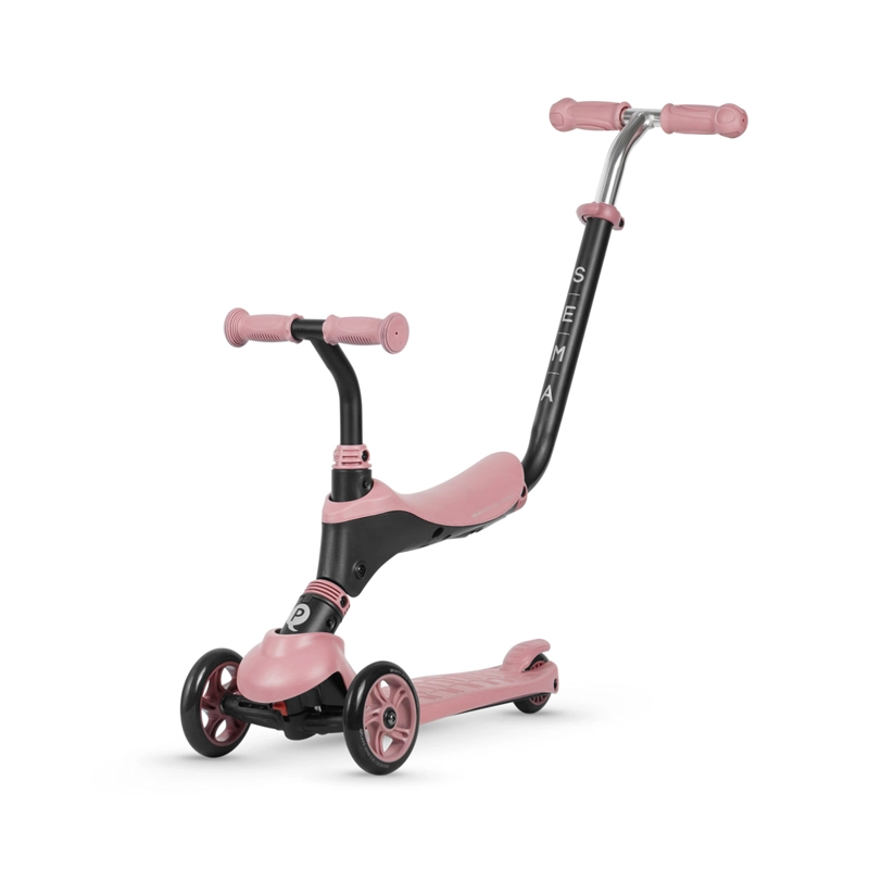 SCOOTER SEMA 5 EN 1 ROSADO QPLAY - 2