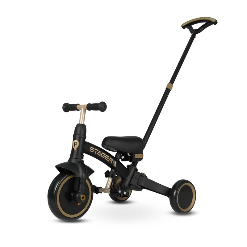 TRICICLO STAGER 3 IN 1 PLATEADO QPLAY - 1