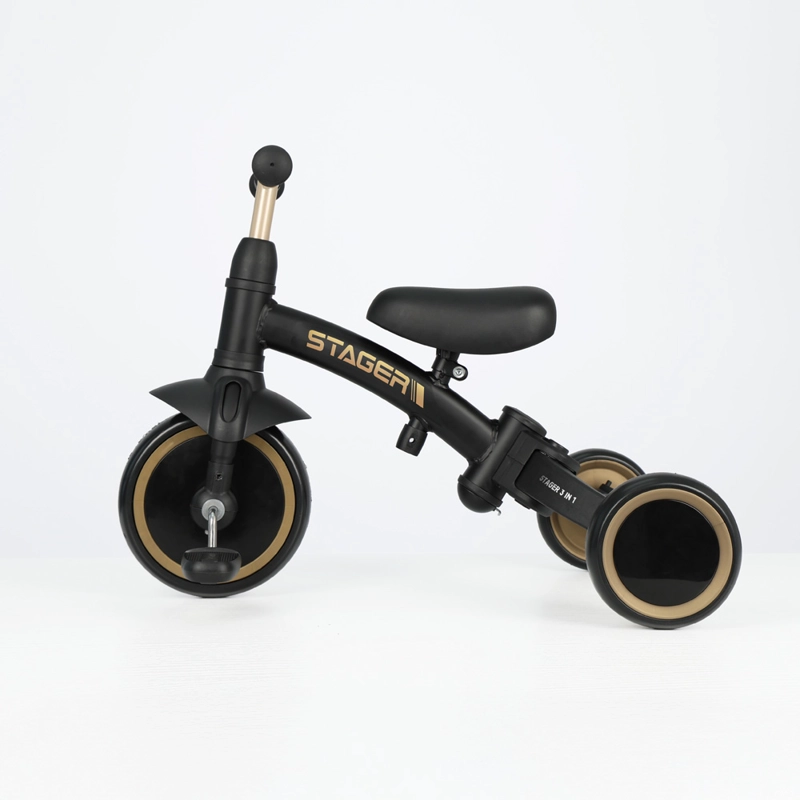 TRICICLO STAGER 3 IN 1 PLATEADO QPLAY - 4