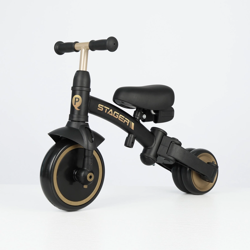 TRICICLO STAGER 3 IN 1 PLATEADO QPLAY - 5