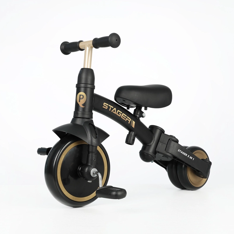 TRICICLO STAGER 3 IN 1 PLATEADO QPLAY - 7