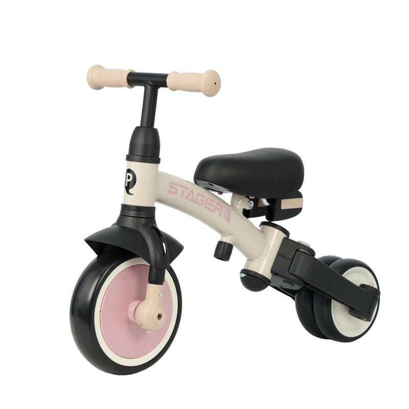 TRICICLO STAGER 3 IN 1 ROSADO QPLAY - 3