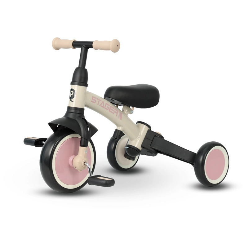 TRICICLO STAGER 3 IN 1 ROSADO QPLAY - 5