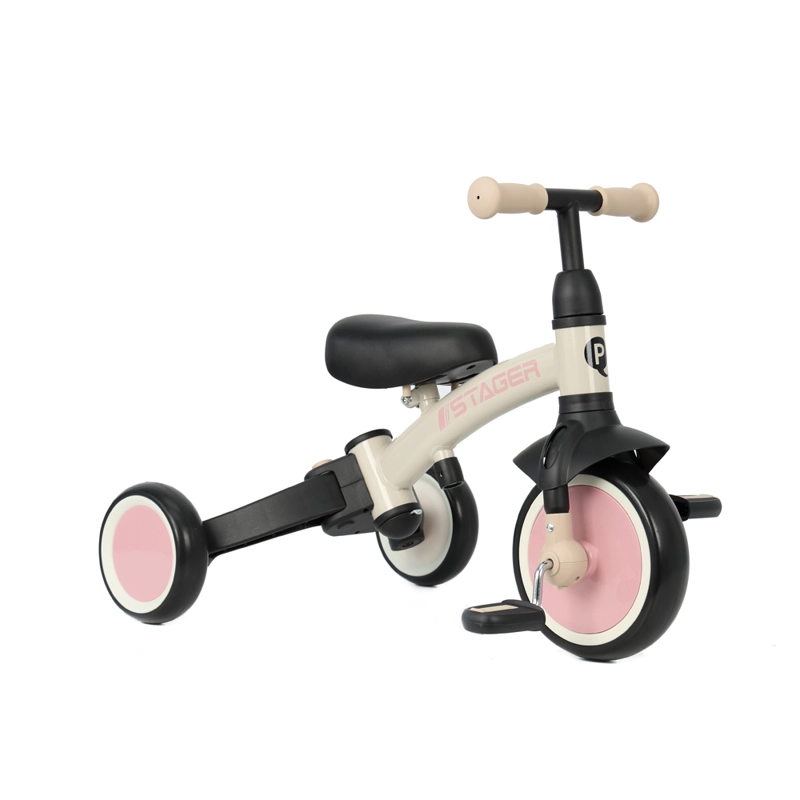 TRICICLO STAGER 3 IN 1 ROSADO QPLAY - 7