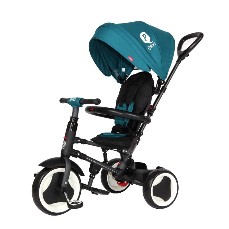 TRICICLO RITO EVA PLUSS TURQUESA QPLAY - FF - 1