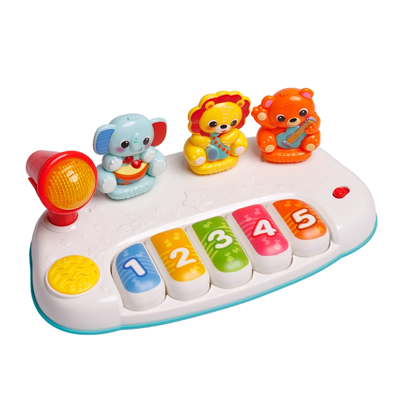 BABY JUNGLE PALS PIANO MUSICAL INFANTI - 1