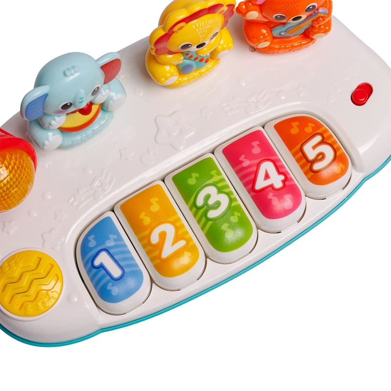 BABY JUNGLE PALS PIANO MUSICAL INFANTI - 4