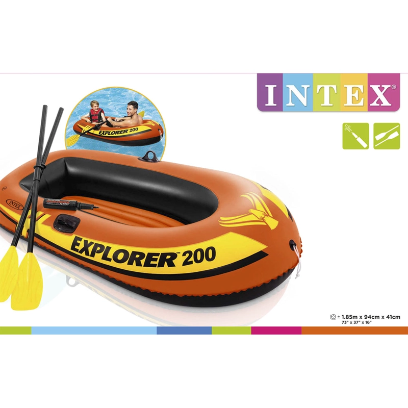 BOTE EXPLORE 200 SET INTEX - FF - 2