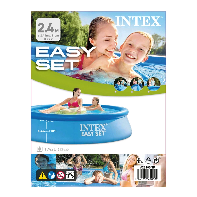 PISCINA EASY SET 244X61CM S/FILTRO - FF - 2