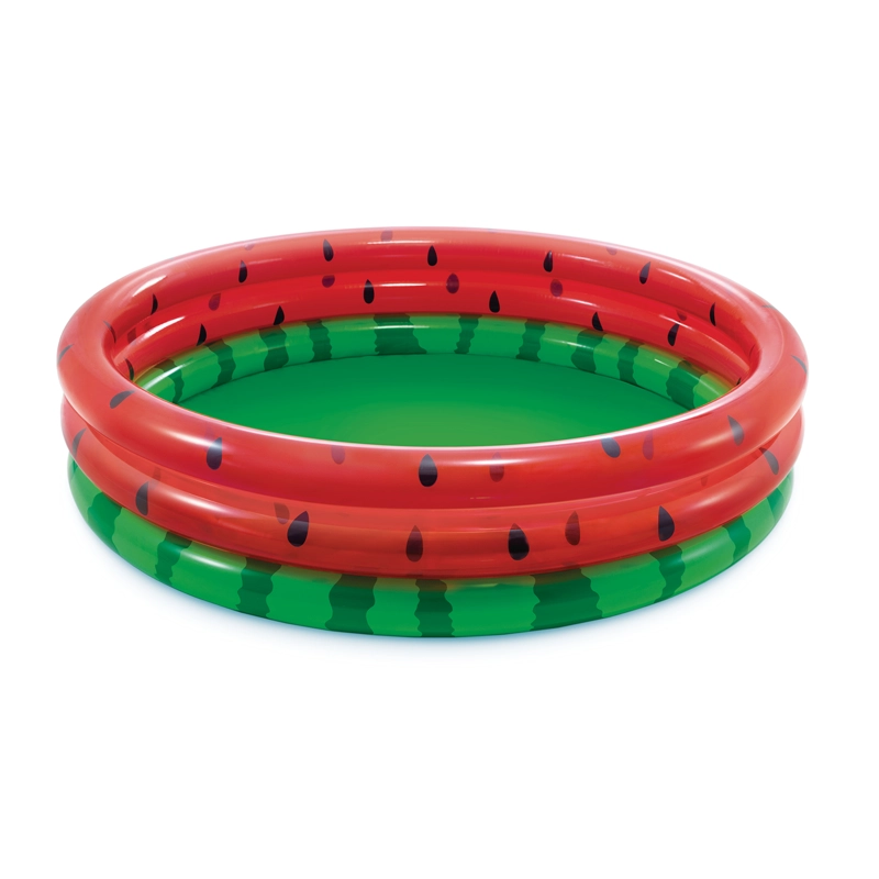 PISCINA INFLABLE INFANTIL WATERMELON 168X38 CM INTEX - FF - 1