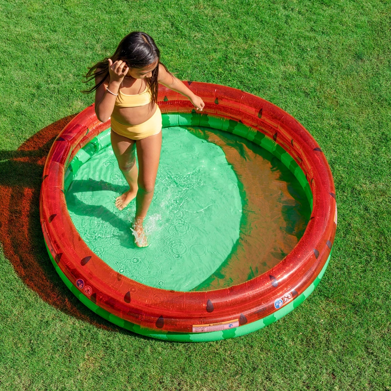 PISCINA INFLABLE INFANTIL WATERMELON 168X38 CM INTEX - FF - 3