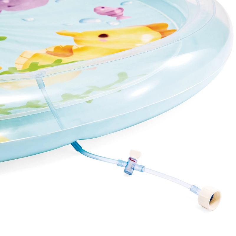 PISCINA INFLABLE PALMERA CON ROCIADOR DE AGUA INTEX - FF - 4