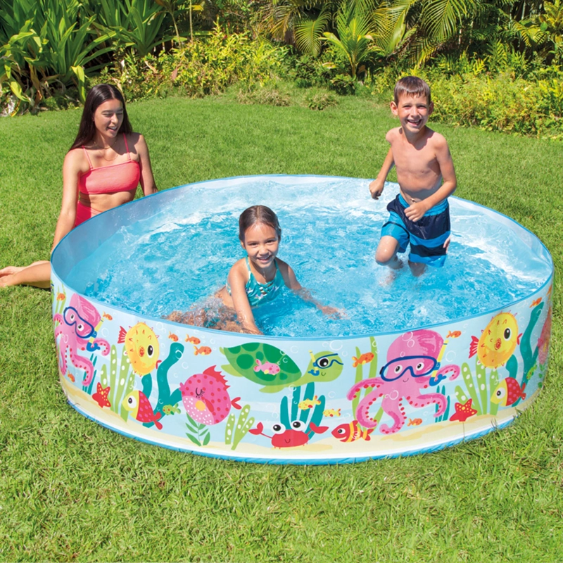 PISCINA OCEAN PLAY SNAPSET 183 X 38 CM INTEX - FF - 2