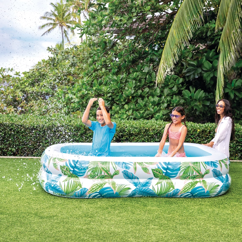 PISCINA FAMILIAR TROPICAL SWIM CENTER INTEX - FF - 6