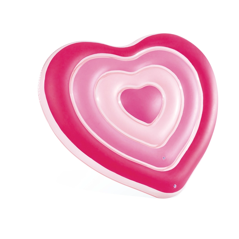 FLOTADOR INFLABLE CORAZON 135X25X155CM INTEX - FF - 1