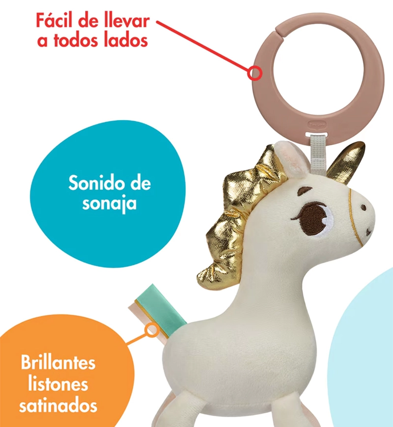 SONAJERO COLGANTE MUSICAL UNICORN WONDERLANDS TINY LOVE - 3