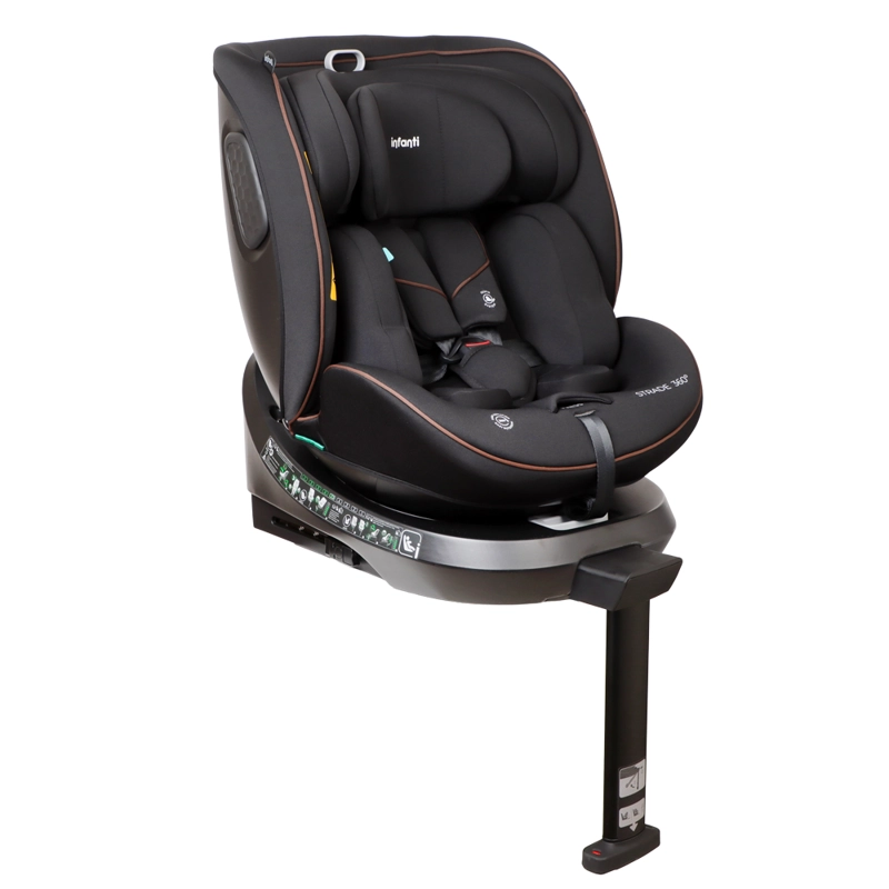 SILLA AUTO CONVERTIBLE STRADE 360° BLACK INFANTI - 3