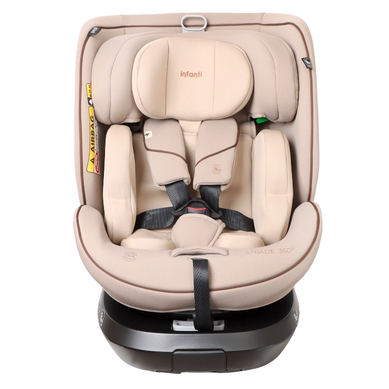 SILLA AUTO CONVERTIBLE STRADE 360° BEIGE INFANTI - 2