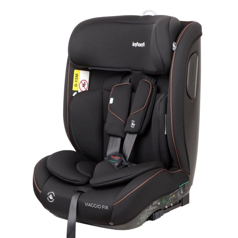 SILLA AUTO COMBINADA VIAGGIO FIX BLACK INFANTI - 1