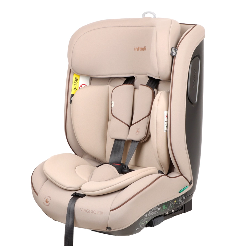 SILLA AUTO COMBINADA VIAGGIO FIX BEIGE INFANTI - 1