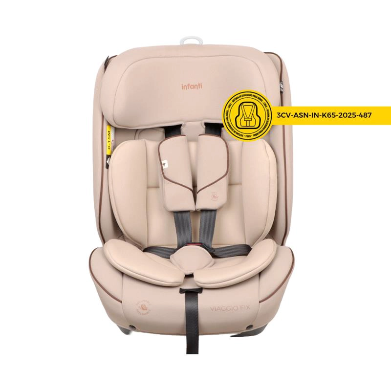 SILLA AUTO COMBINADA VIAGGIO FIX BEIGE INFANTI - 2