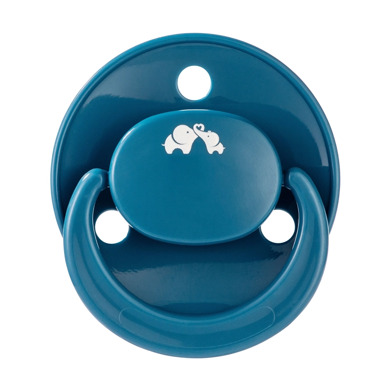 2 CHUPETES REVERSIBLES SILICONA 6+ AZUL/ARENA BEBE  CONFORT - 3