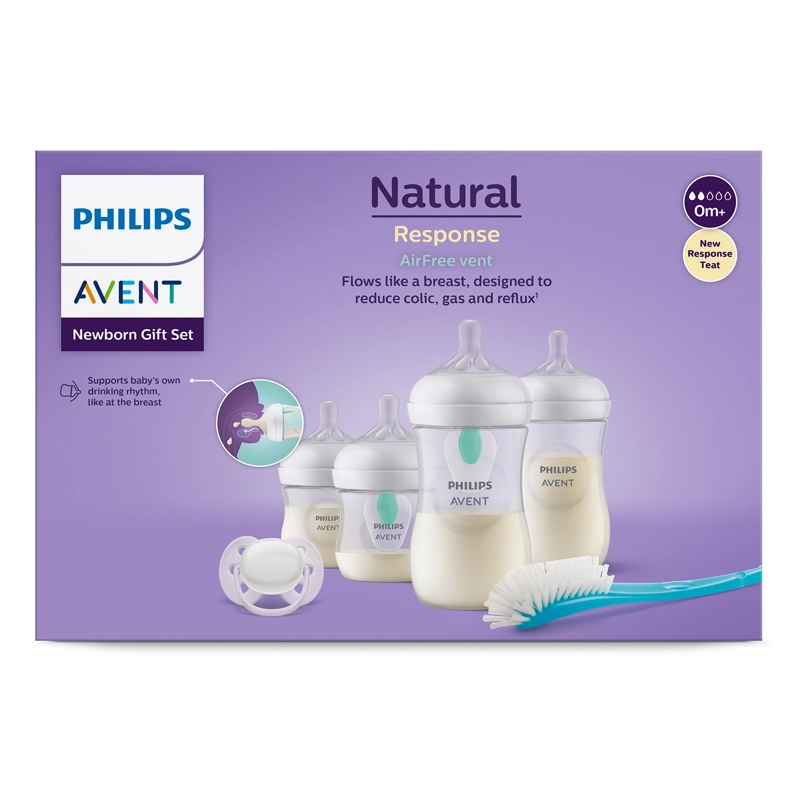 SET MAMADERAS NATURAL 3.0 + CEPILLO + CHUPETE PHILIPS AVENT - 2