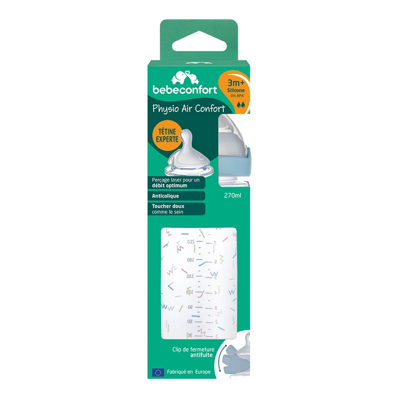 MAMADERA PHYSIO AIR CONFORT 270ML BEBE  CONFORT - 4
