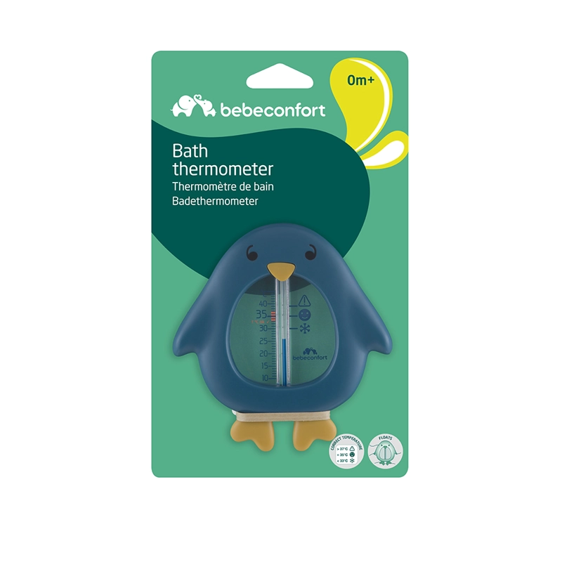 TERMOMETRO DE DUCHA PINGÜINO AZUL BEBE  CONFORT - 6