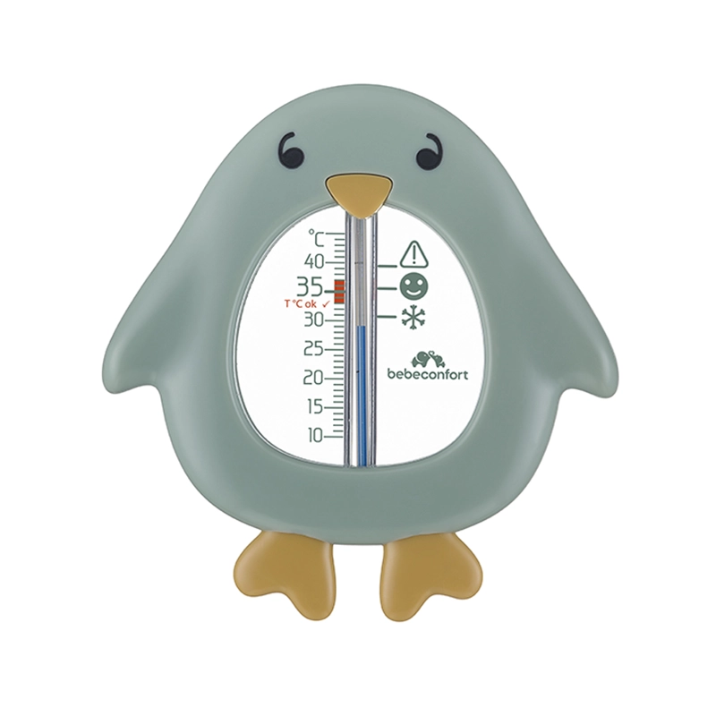 TERMOMETRO DE DUCHA PINGÜINO VERDE BEBE  CONFORT - 1