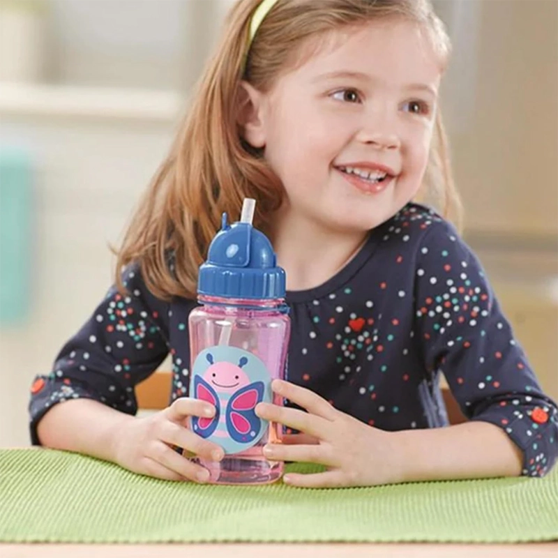 BOTELLA CON BOMBILLA ZOO TRITAN RENEW - BUTTEFLY SKIP HOP - 3