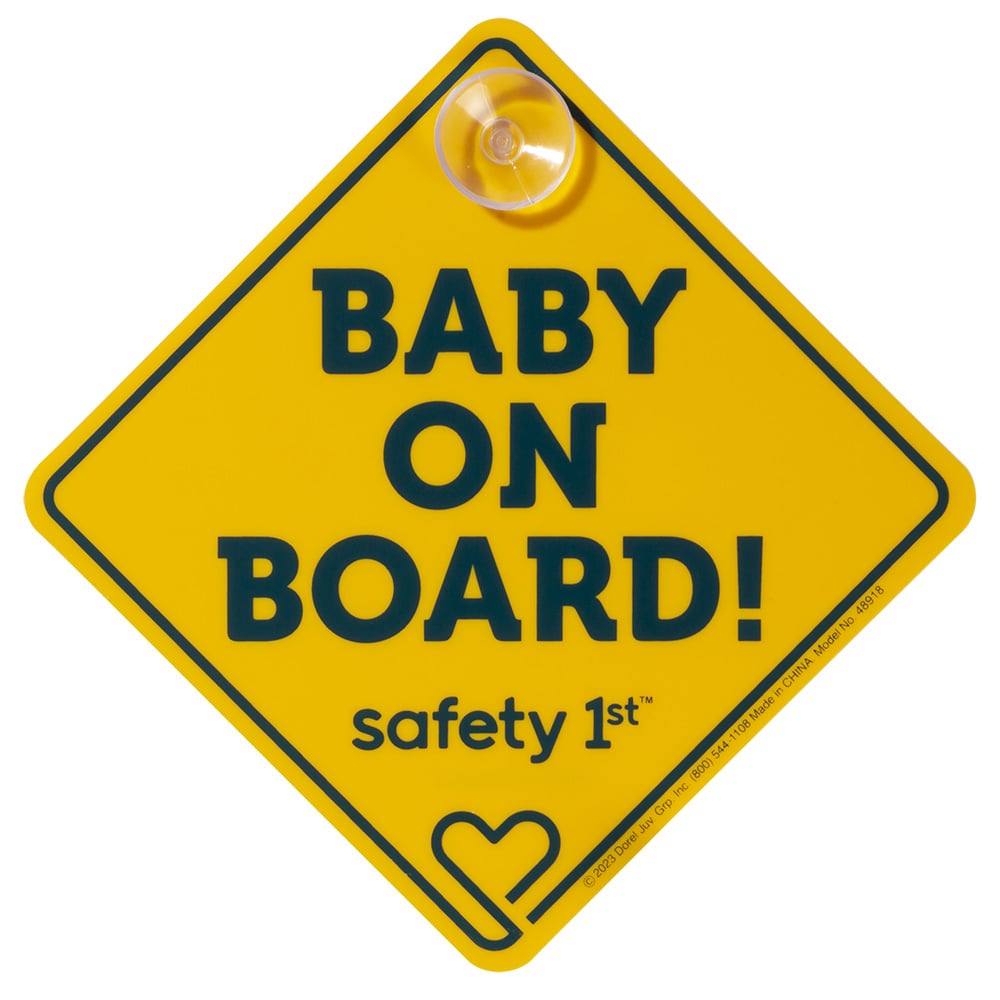 LETRERO NEW BABY ON BOARD SAFETY 1ST - 1
