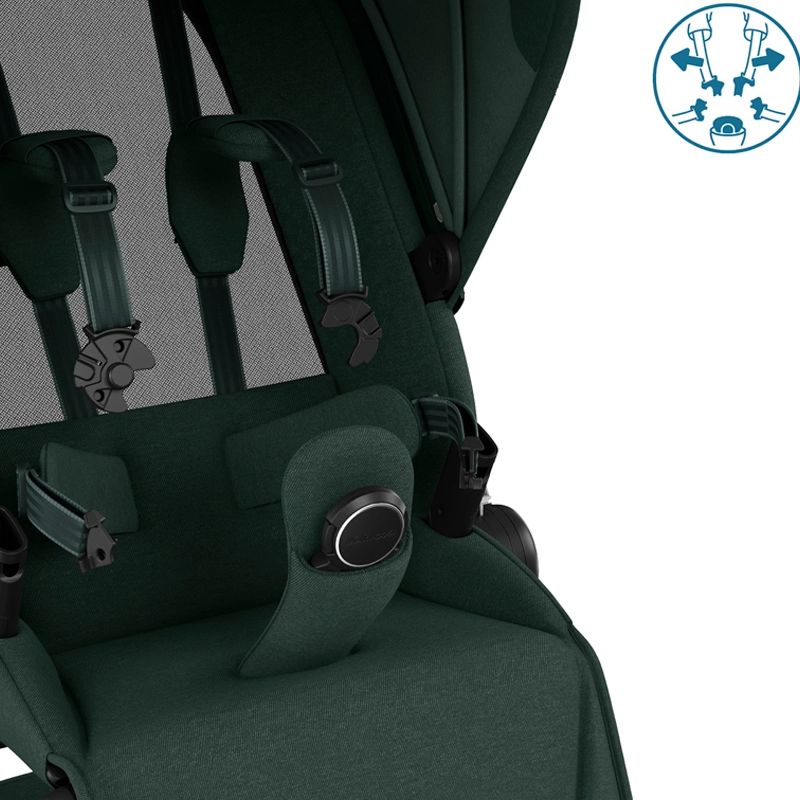 COCHE PASEO FAME  TWILLIC GREEN MAXI COSI - 5